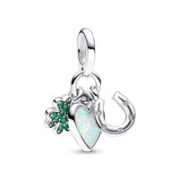 Charm Pandora Donna Pandora Moments in Argento Zirconia 792755C01 - 792755C01